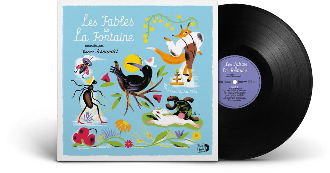 VinylBook - Les fables de la Fontaine