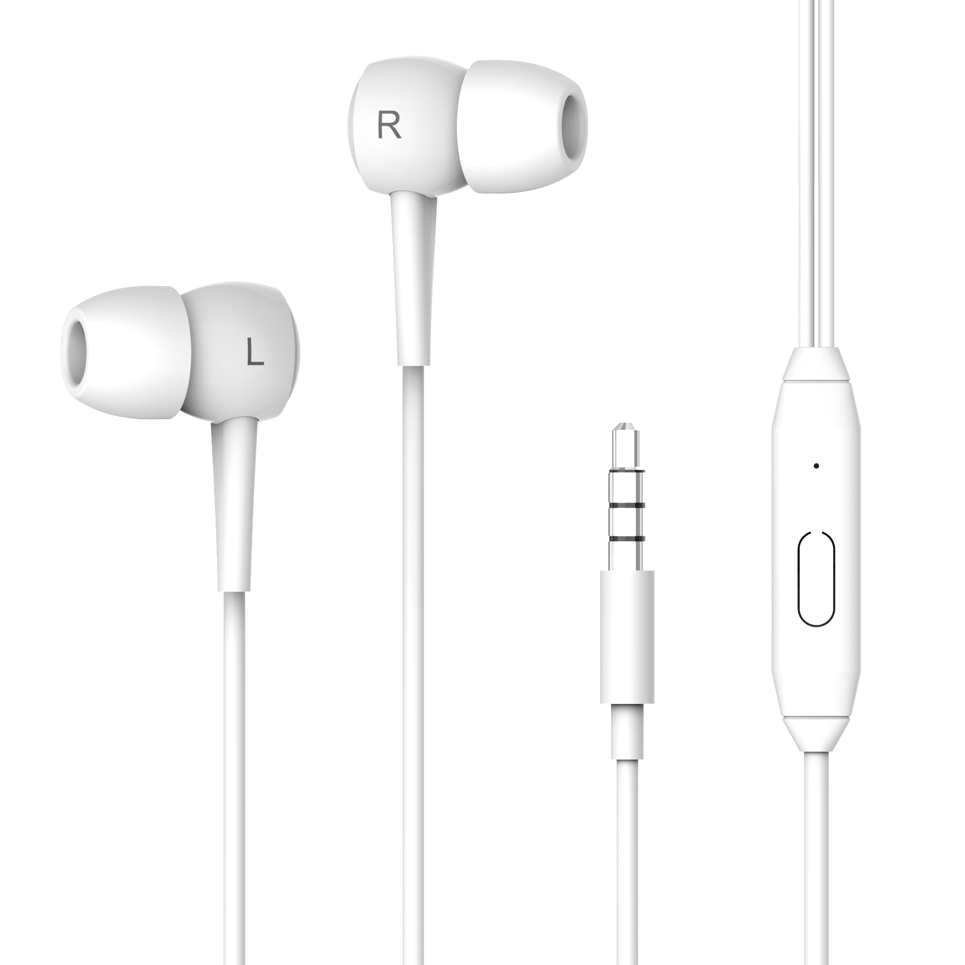 Ecouteurs filaires intra jack ECO+ - vue 2