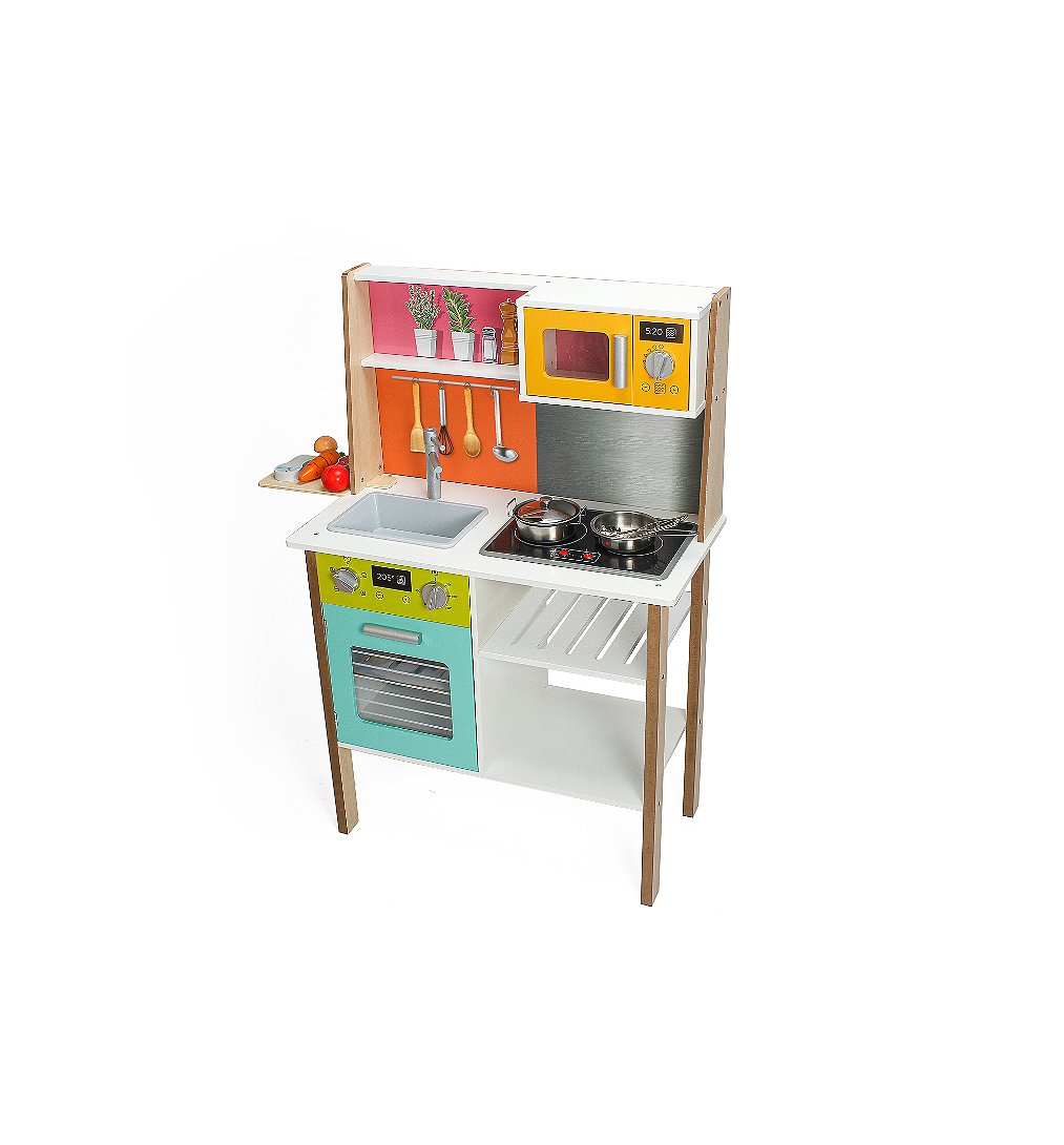 Cuisine en bois enfant - Imitation - 3 ans et +