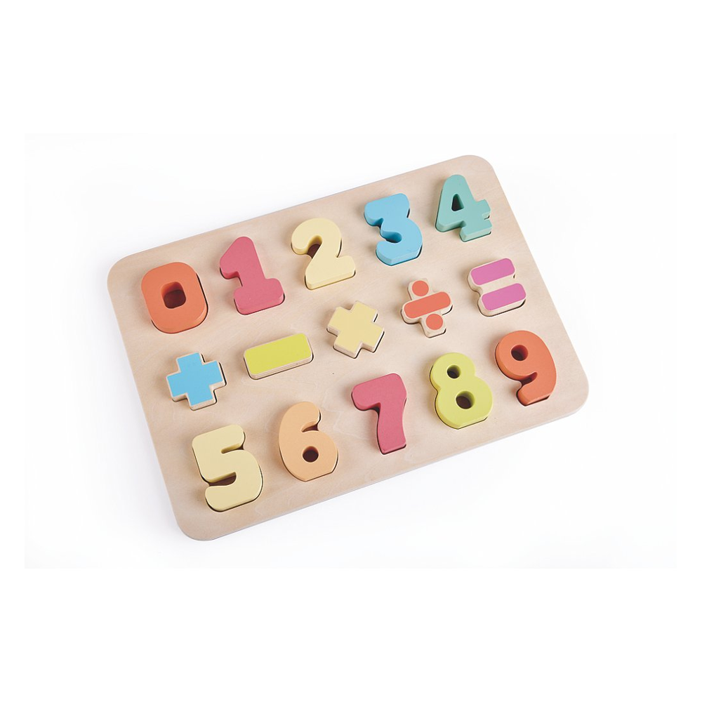 Sélection d’Experts - Kidway - Mon puzzle chiffres en bois - Eveil 1er âge - 2 ans et +