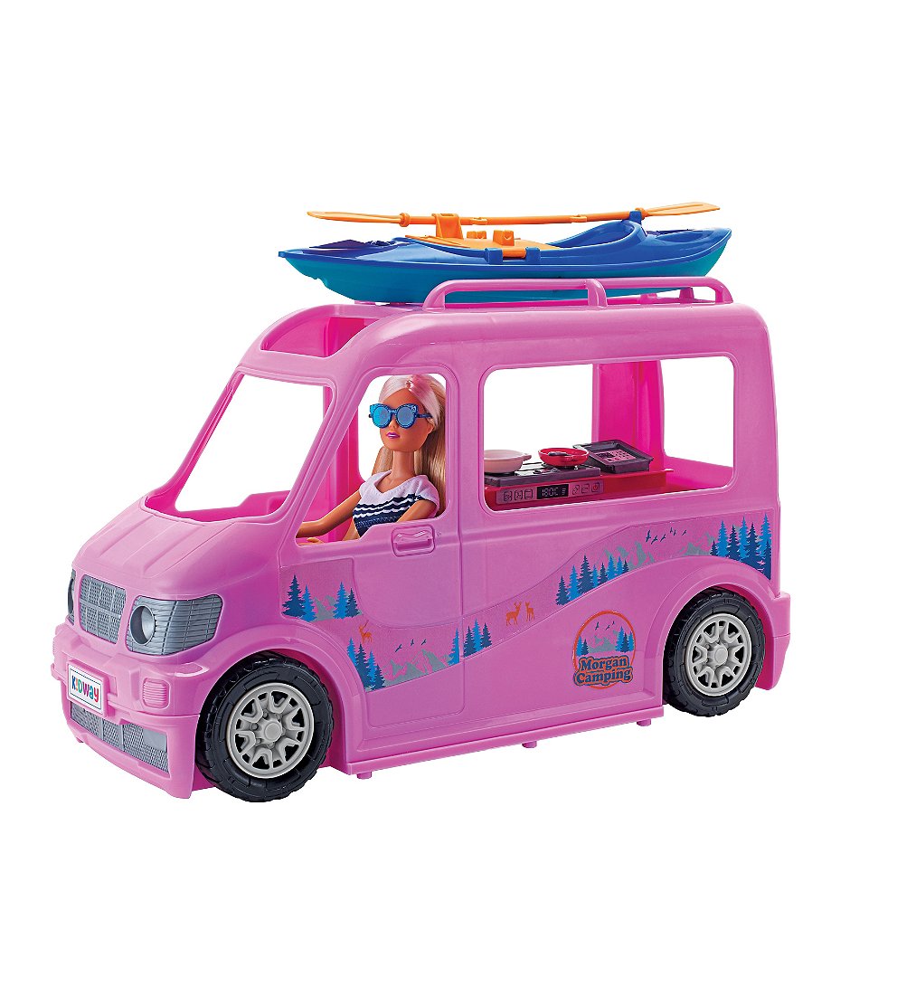 Sélection d’Experts - Kidway - Morgan et son camping car - Poupée mannequin - 3 ans et +