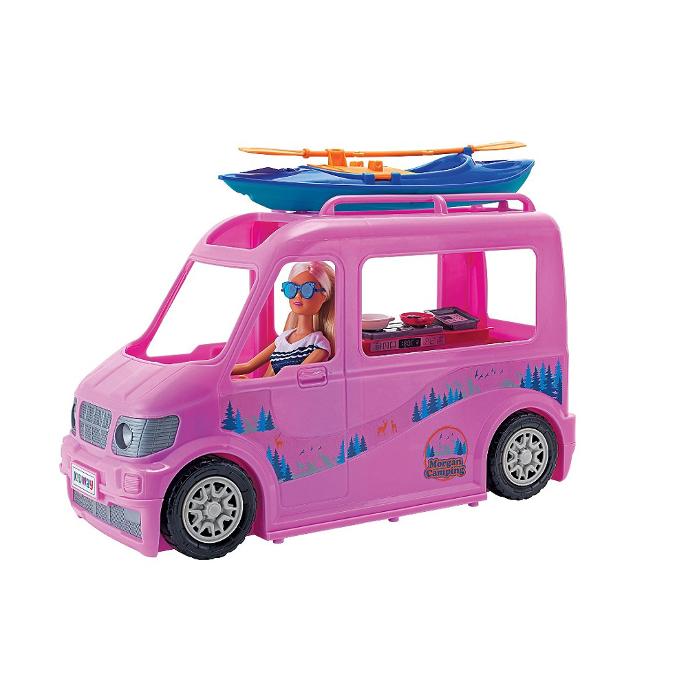 Sélection d’Experts - Kidway - Morgan et son camping car - Poupée mannequin - 3 ans et +