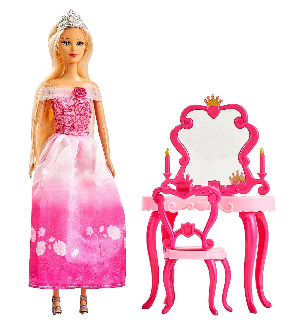 Sélection d’Experts - Kidway - Morgan princesse et sa coiffeuse - Poupée mannequin - 3 ans et +