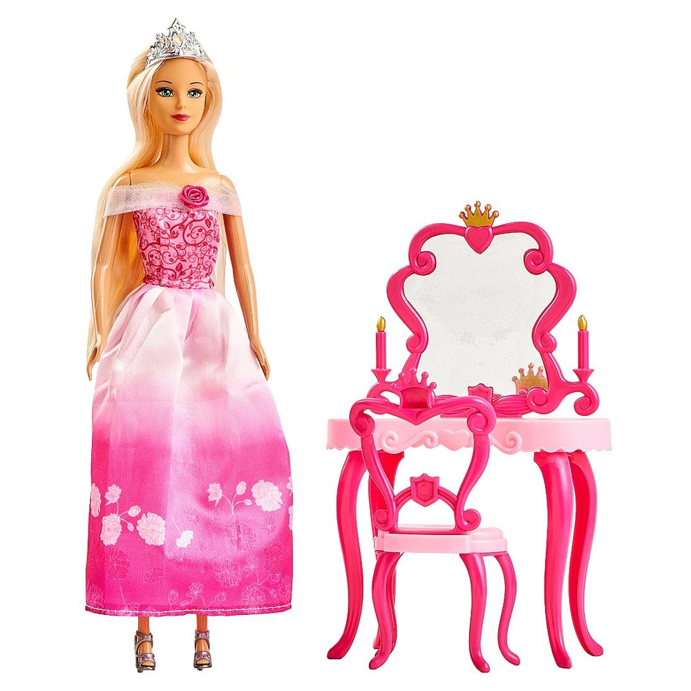 Sélection d’Experts - Kidway - Morgan princesse et sa coiffeuse - Poupée mannequin - 3 ans et +