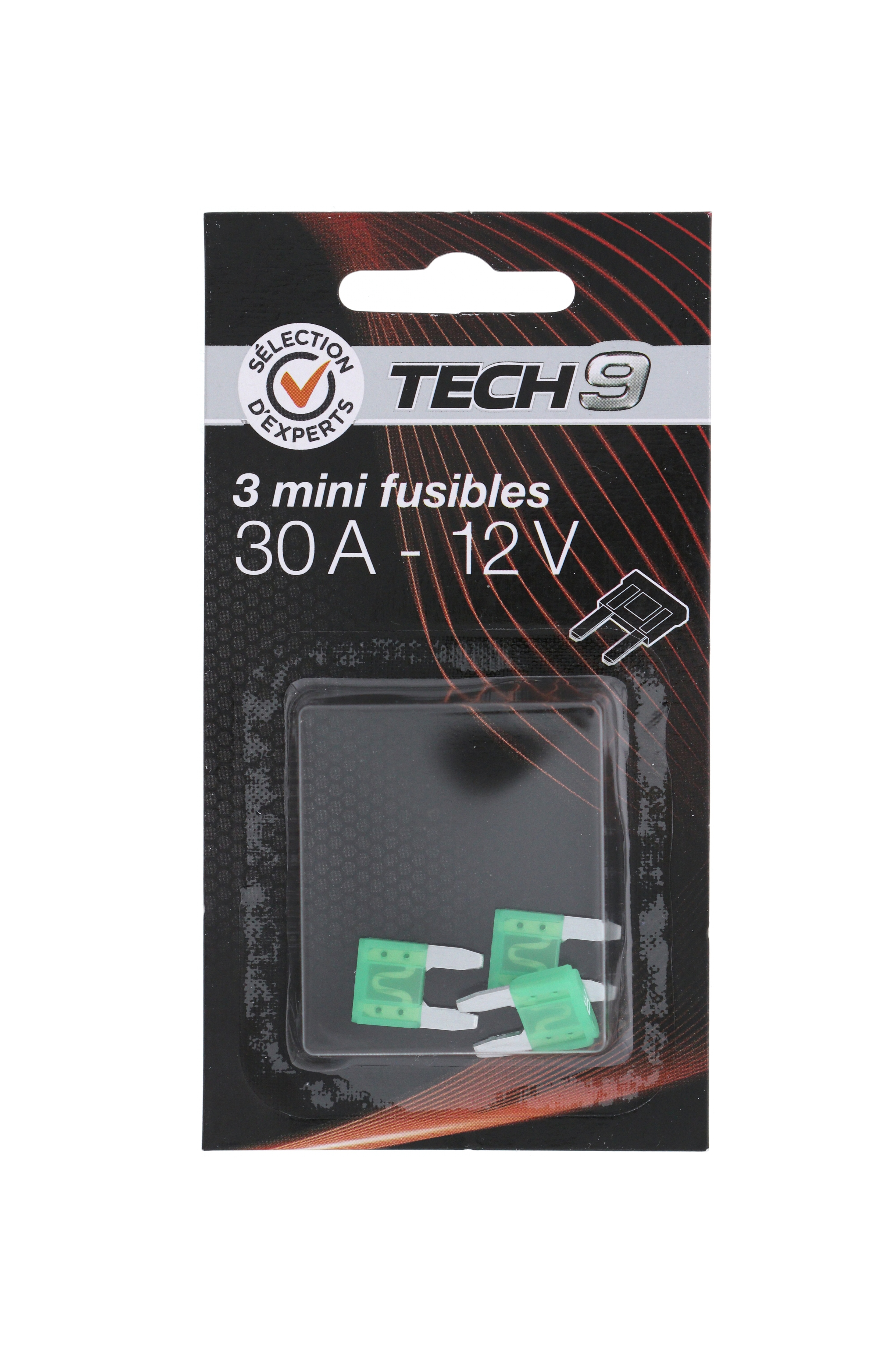 3 mini fusibles auto Sélection d'Experts Tech9