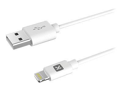 Câble USB/Lightning blanc - 1,2 m - Sélection d’Experts - Linkster