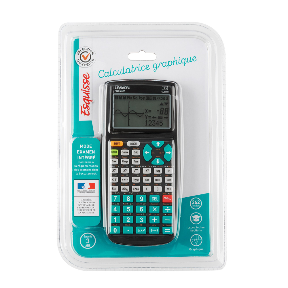 Calculatrice Graphique Esquisse 1P