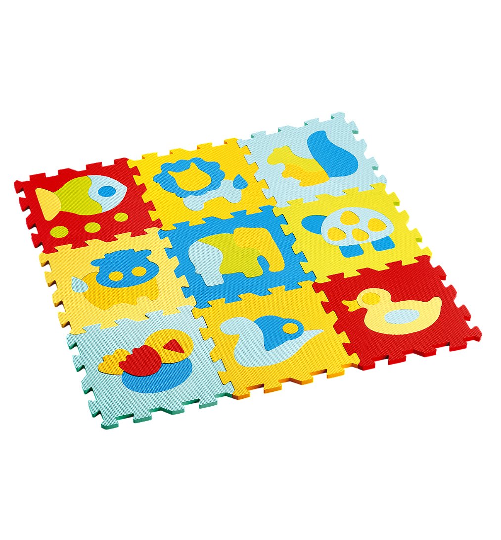 Sélection d’Experts - Kidway - Dalles en mousse animaux - Eveil 1er âge - 10 mois et +