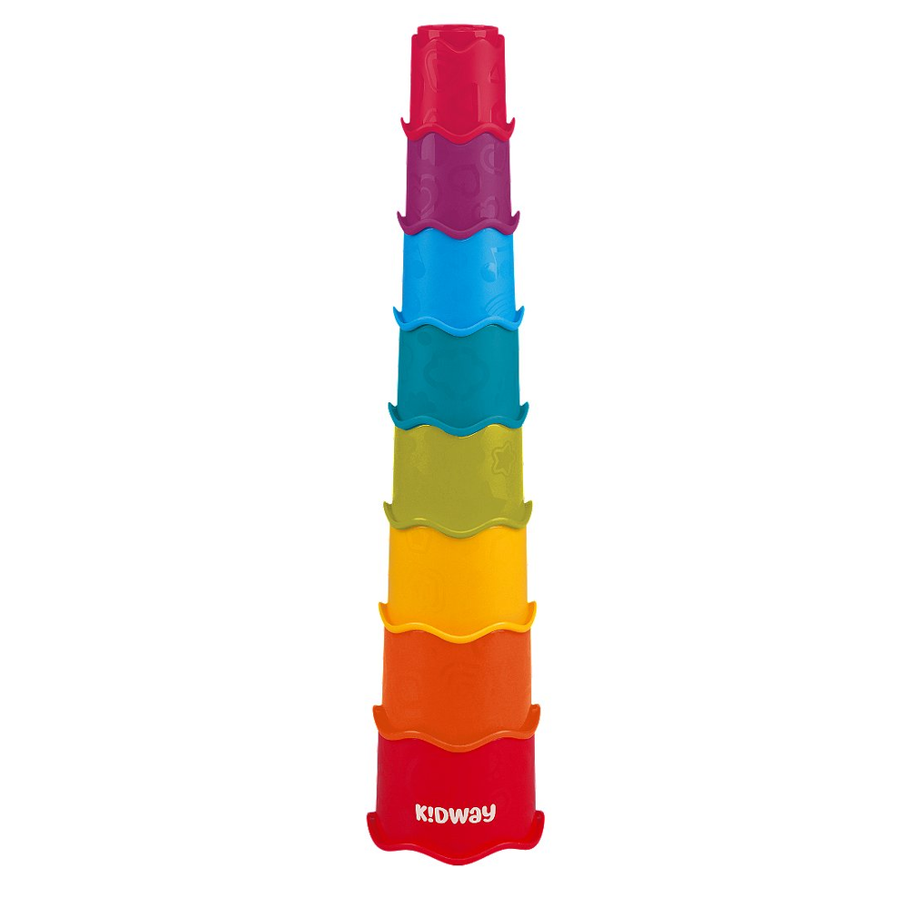 Sélection d’Experts - Kidway - Gobelets à empiler - Eveil 1er âge - 6 mois et +