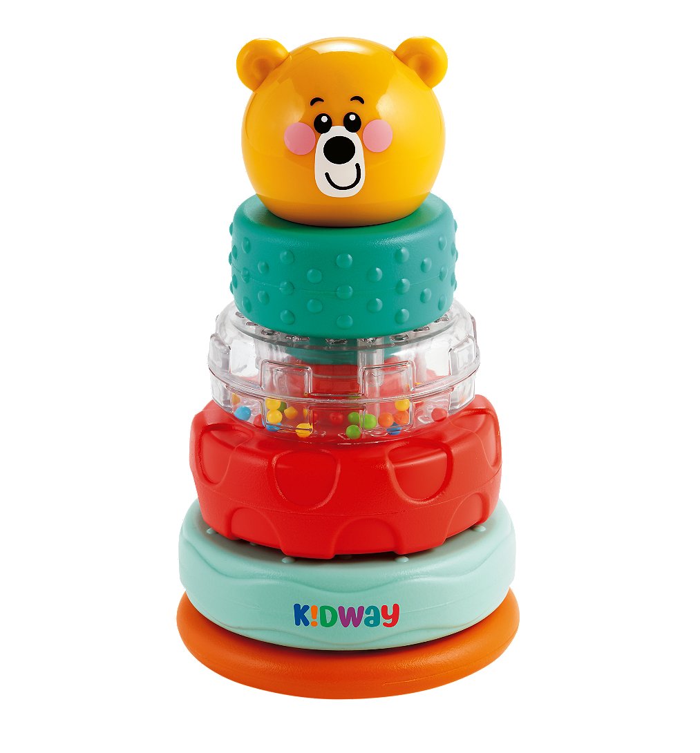 Sélection d’Experts - Kidway - Pyramide d'anneaux - Eveil 1er âge - 10 mois et +