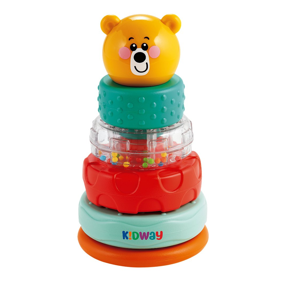 Sélection d’Experts - Kidway - Pyramide d'anneaux - Eveil 1er âge - 10 mois et +