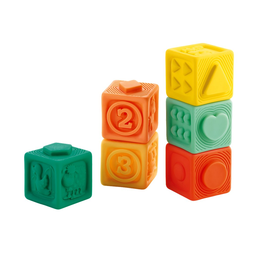 Sélection d’Experts - Kidway - Cubes souples - Eveil 1er âge - 6 mois et +