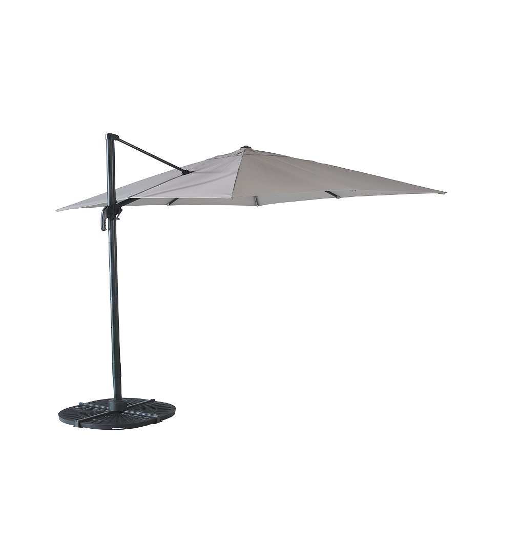 Parasol excentré rectangulaire 3x3m Sélection d'Experts Beaux Jours - vue 2