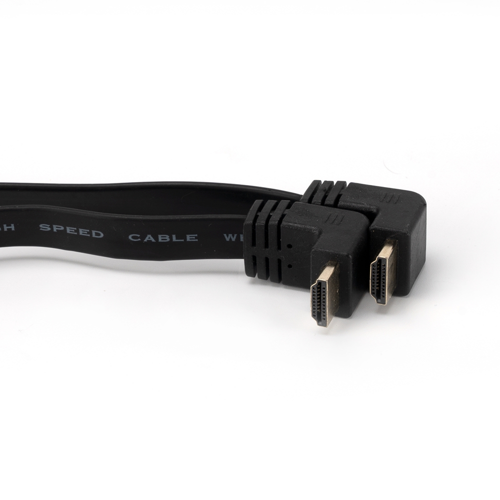 Câble HDMI coudé mâle/mâle - 1.4/30Hz - 1,5m - Sélection d’Experts - Linkster