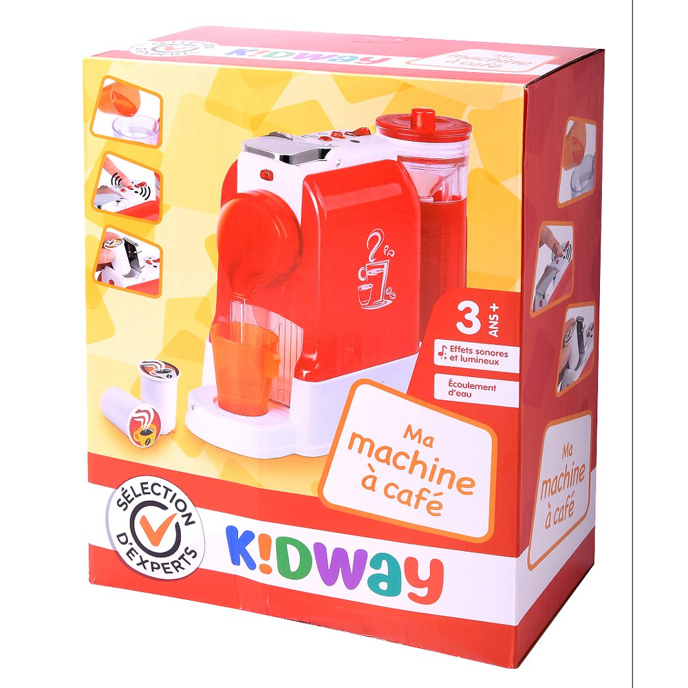 Sélection d’Experts - Kidway - Ma machine à café - Imitation - 3 ans et +