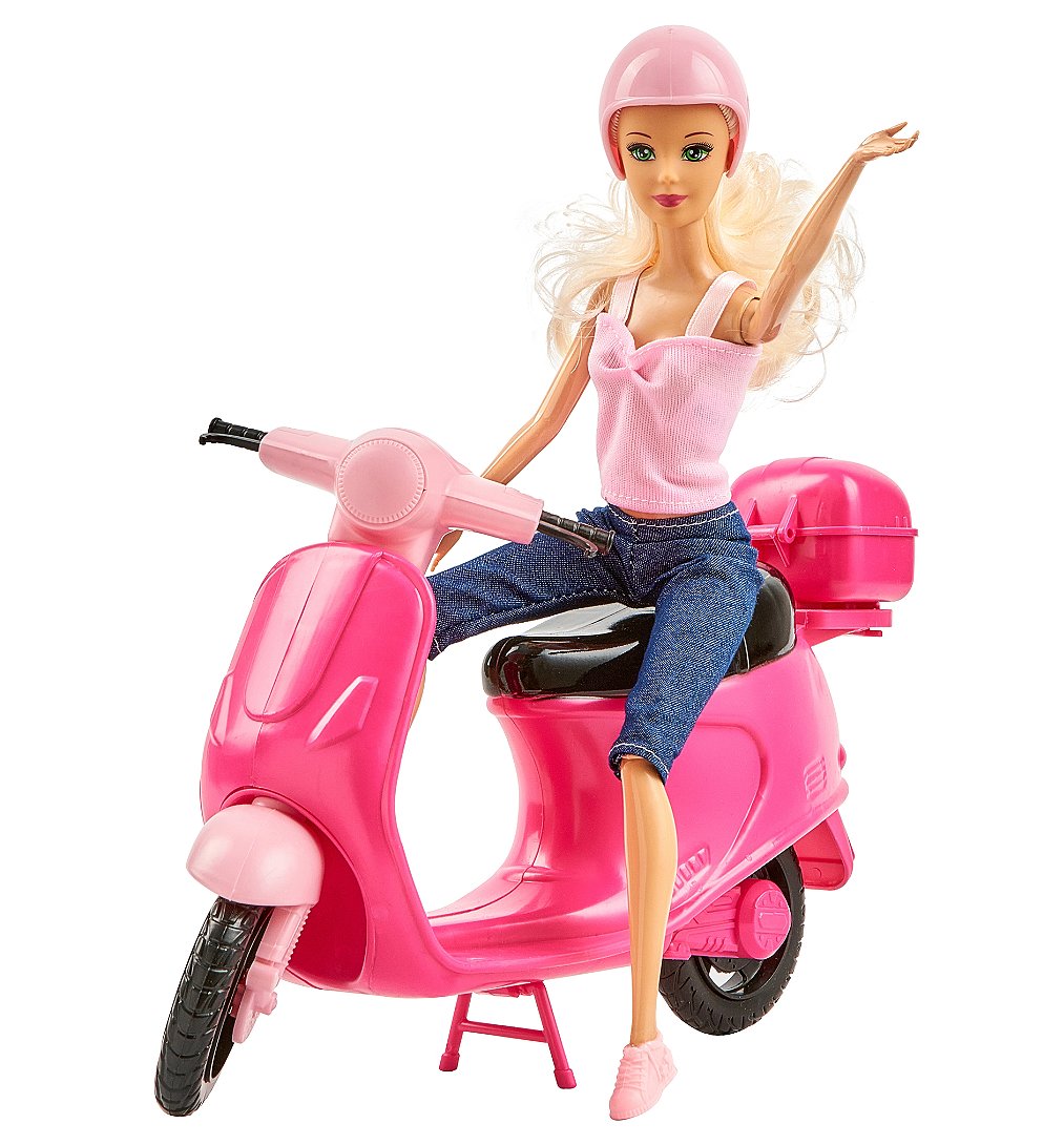 Sélection d’Experts - Kidway - Morgan et son scooter - Poupée mannequin - 3 ans et +