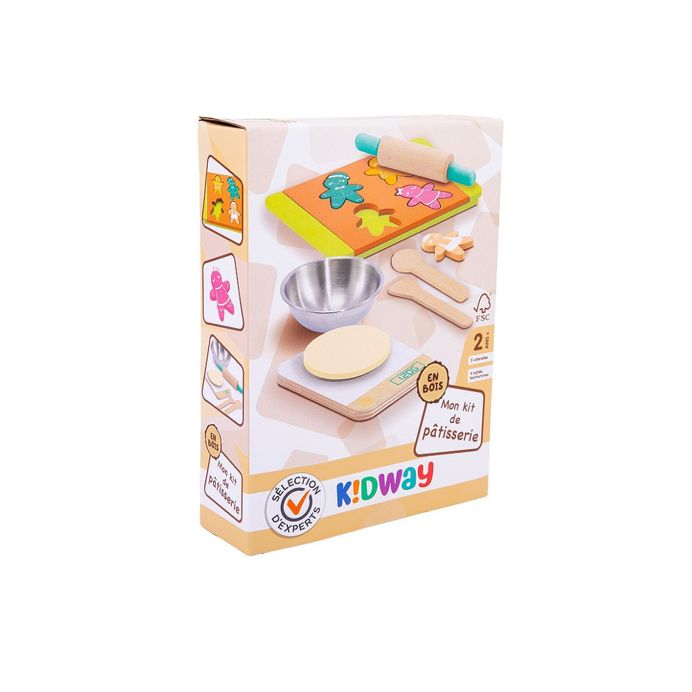 Sélection d’Experts - Kidway - Mon kit de pâtisserie - Imitation - 2 ans et +