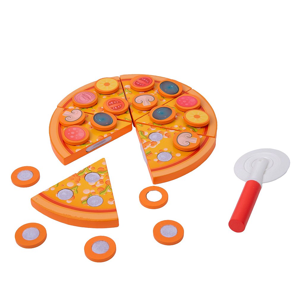 Sélection d’Experts - Kidway - Ma pizza à découper en bois - Imitation - 2 ans et +