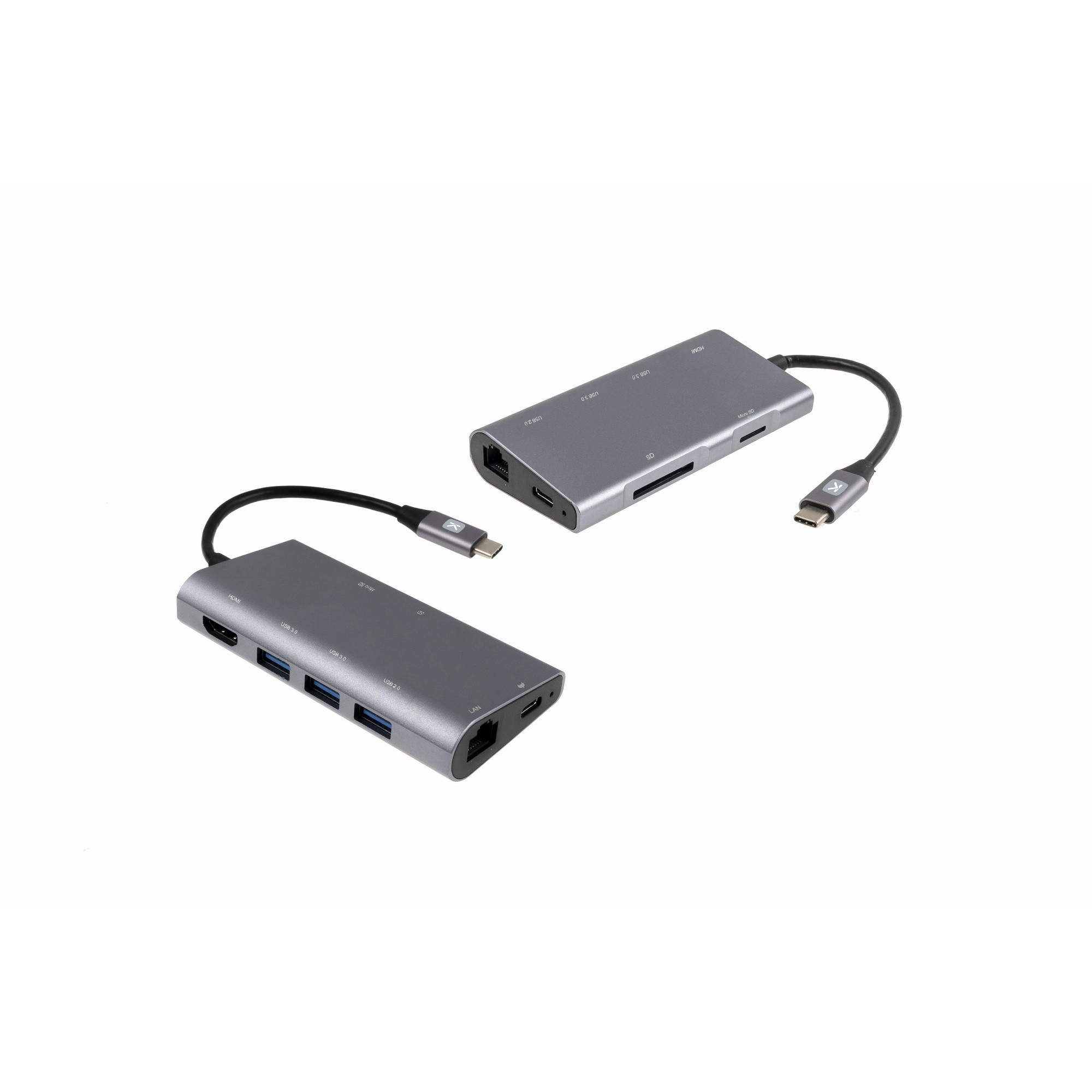 Adaptateur USB-C mâle : 1 USB C + 3 USB A + 1 RJ45 + 1 HDMI - Sélection d’Experts - Linkster