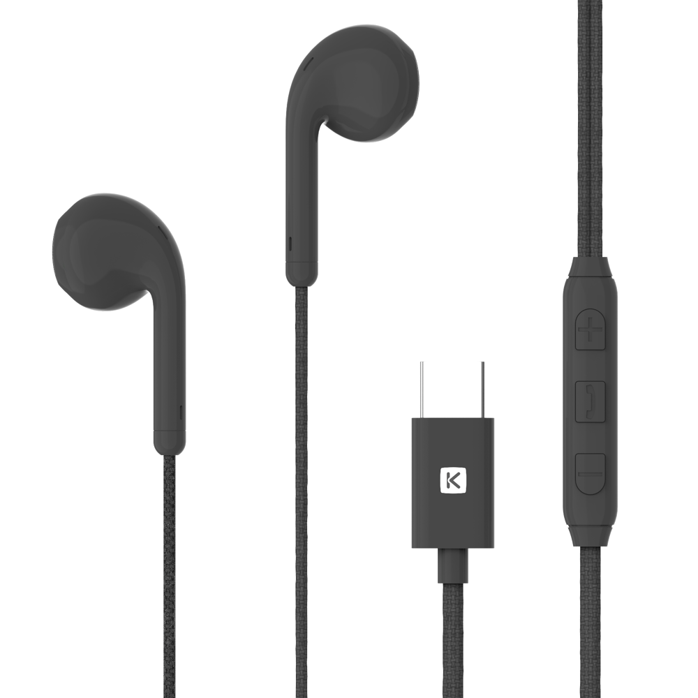 Ecouteurs filaires semi-intra USB-C
