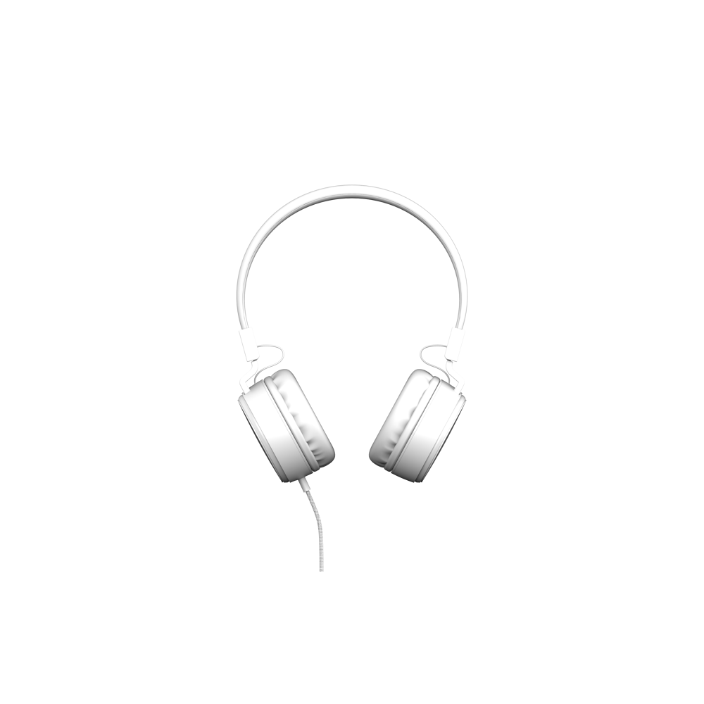 Casque filaire blanc