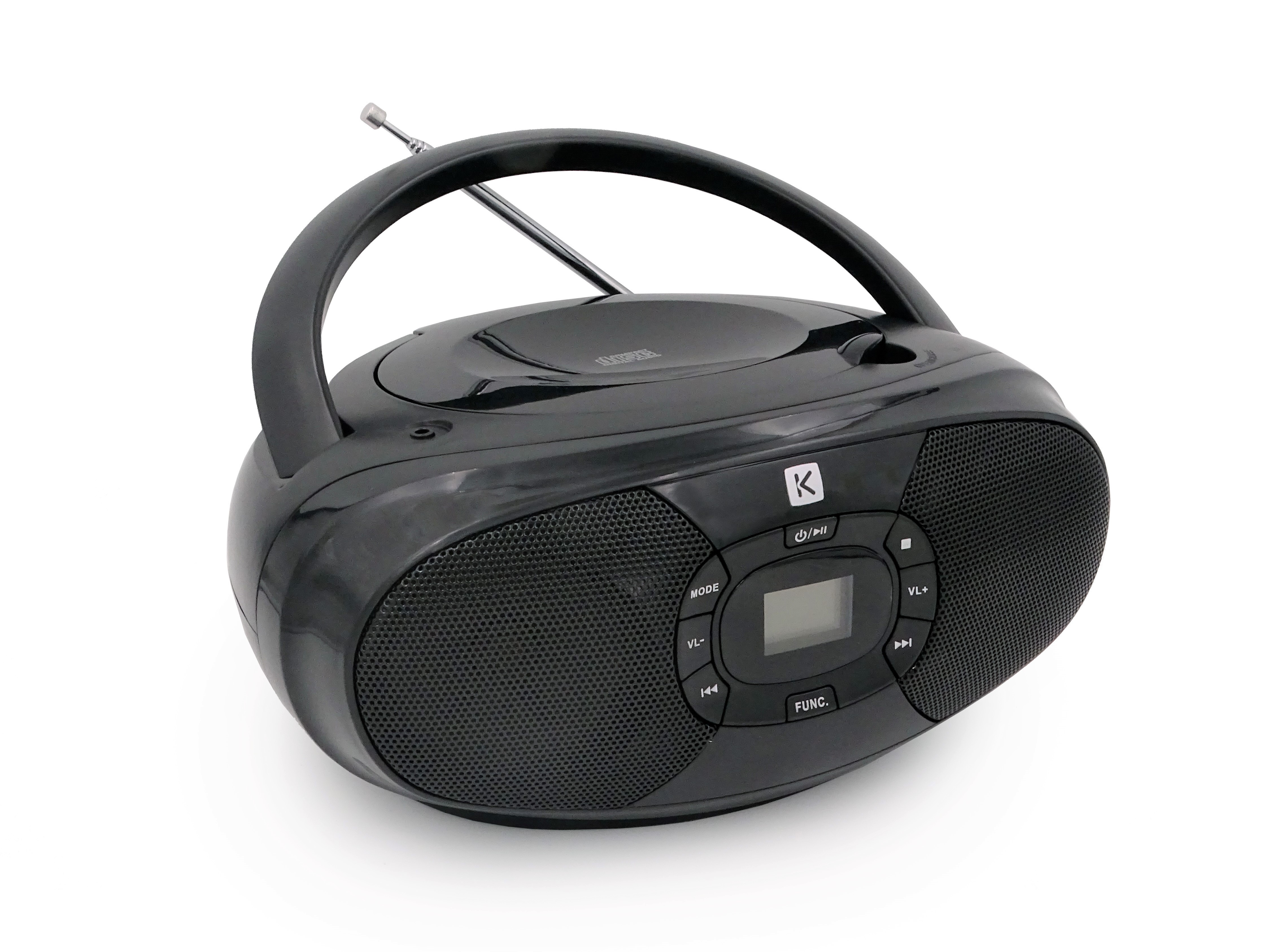 Lecteur CD / radio noir