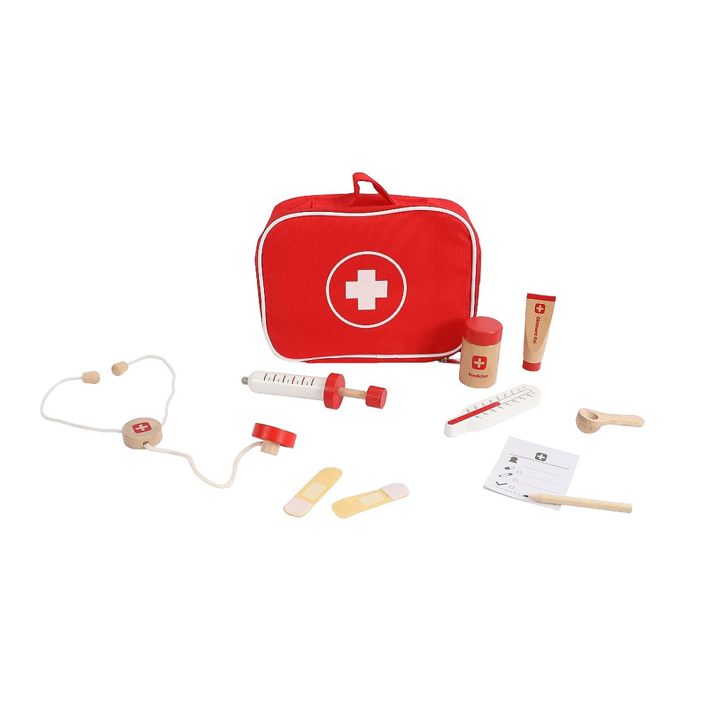 Sélection d’Experts - Kidway - Ma mallette de docteur en bois - Imitation - 3 ans et +