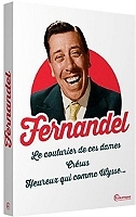 coffret Fernandel 3 films : le couturier de ces dames ; Crésus ; heureux qui comme Ulysse