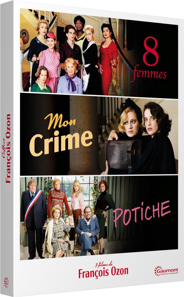 François Ozon - Coffret 3 films : Potiche + 8 femmes + Mon crime