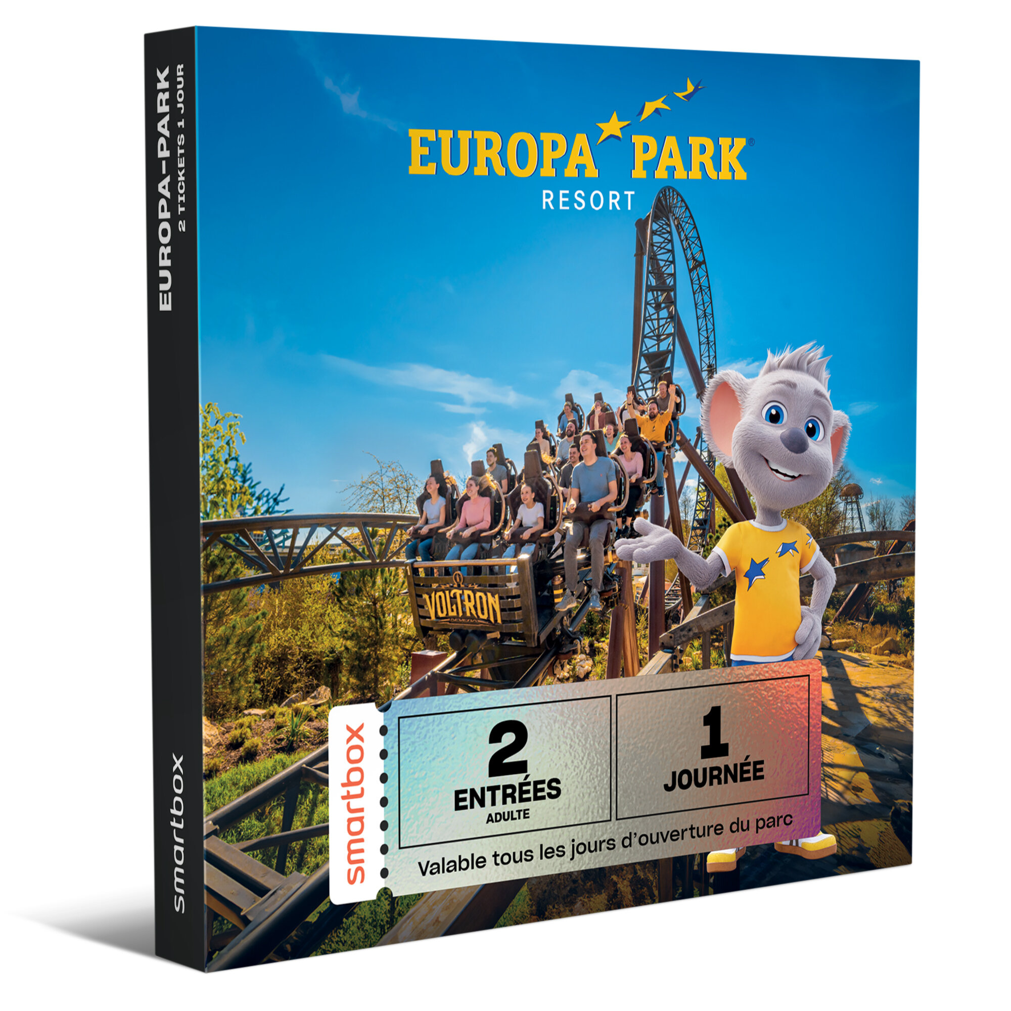Coffret cadeau SmartBox Europa Park 2 entrées 2025