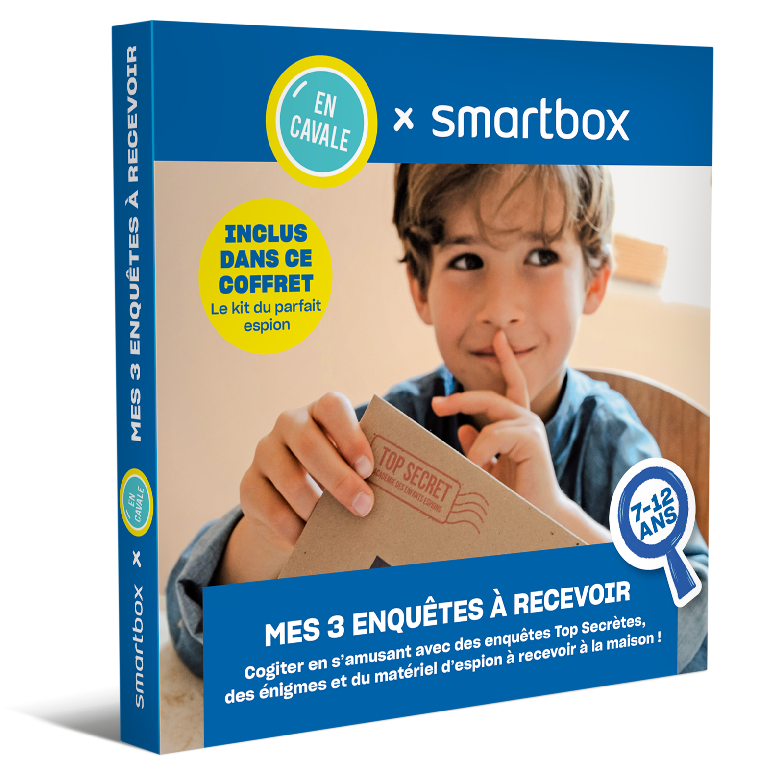 Coffret cadeau SmartBox En Cavale 3 enquêtes à recevoir 7 - vue 2