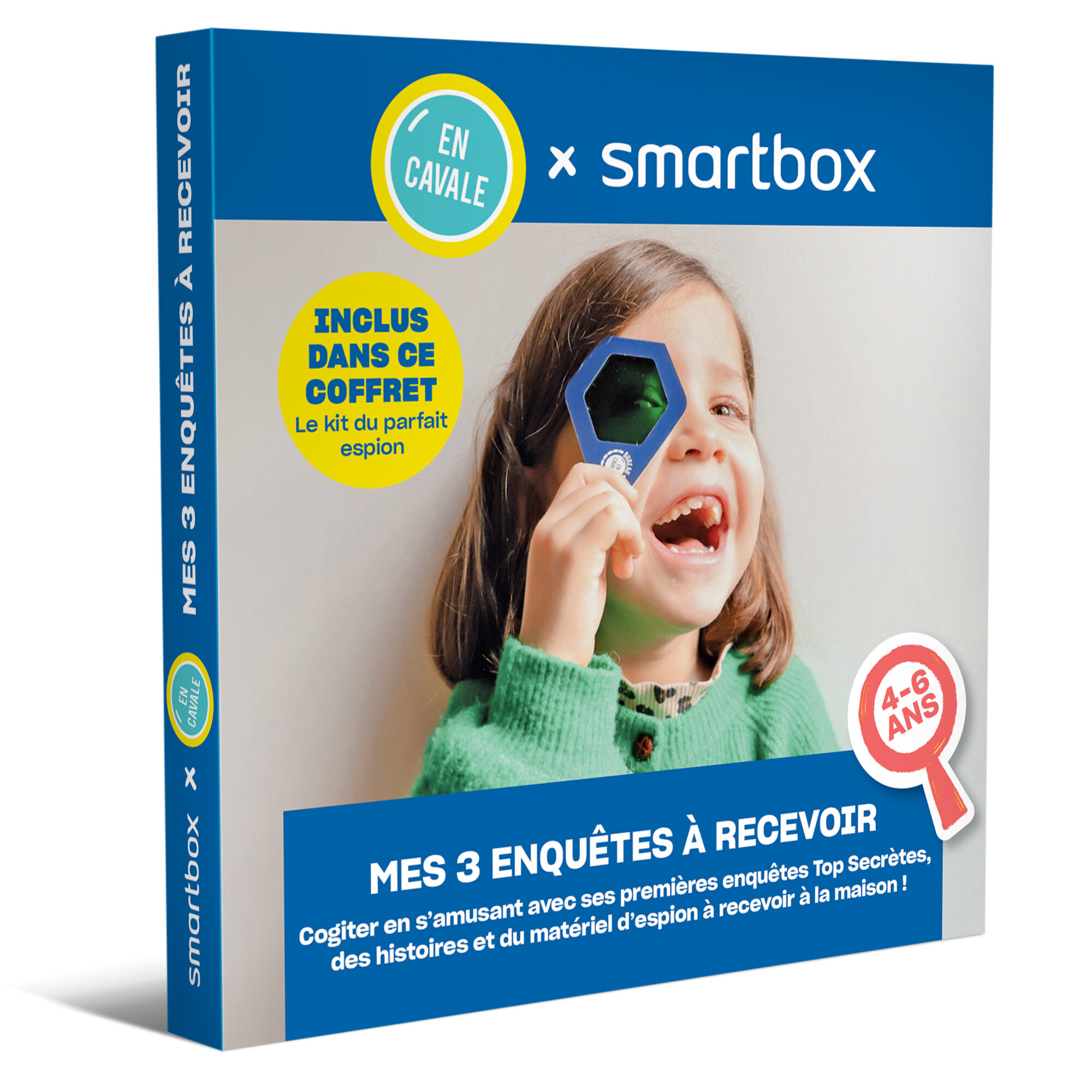 Coffret cadeau SmartBox En Cavale 3 enquêtes à recevoir 4 - vue 2