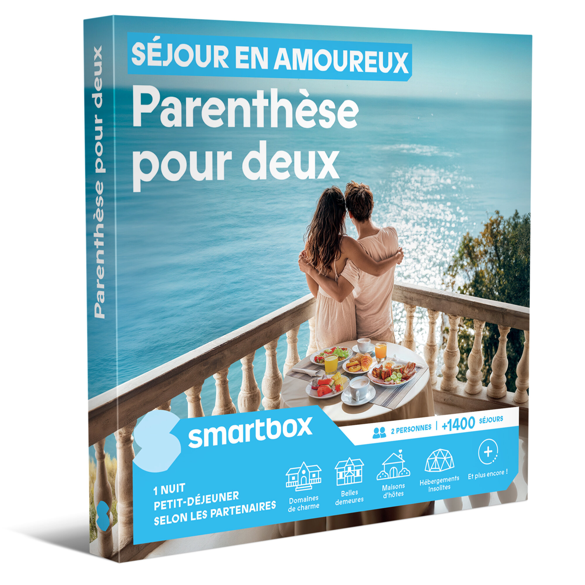 Coffret cadeau SmartBox Séjour en amoureux Parenthèse pour deux - vue 2