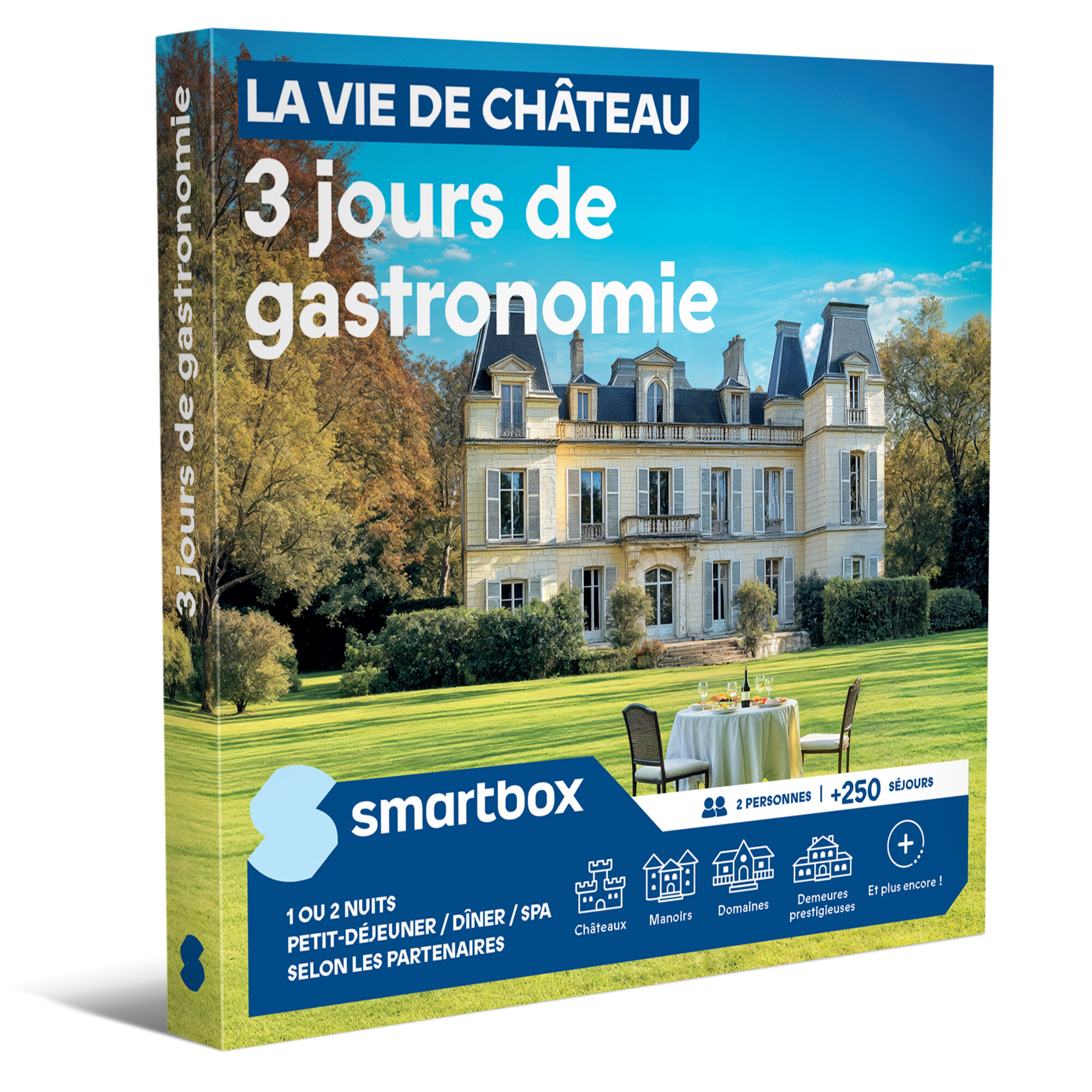 Coffret cadeau SmartBox La vie de Château 3 jours de gastronomie - vue 2
