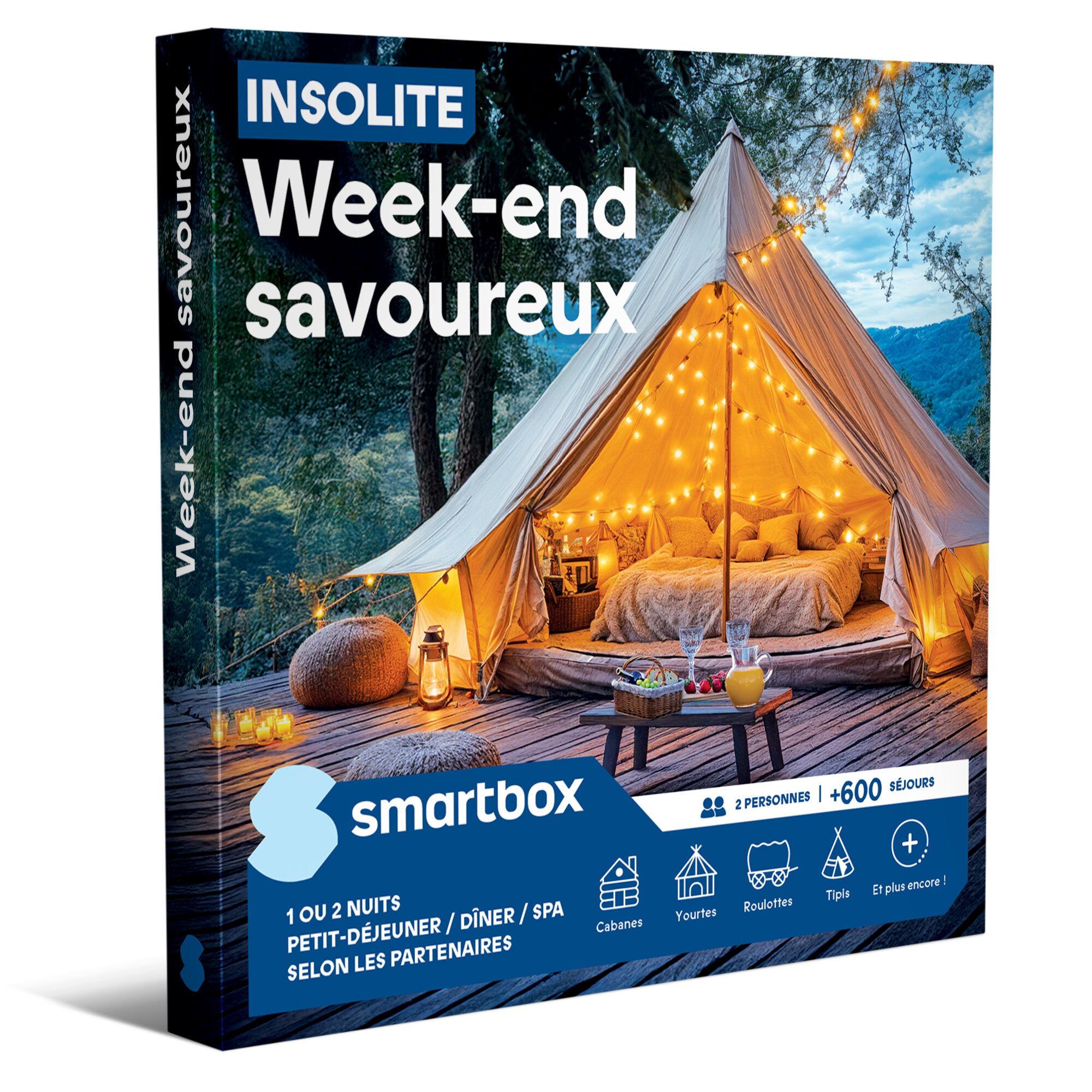 Coffret cadeau SmartBox Insolite Week end savoureux - vue 2