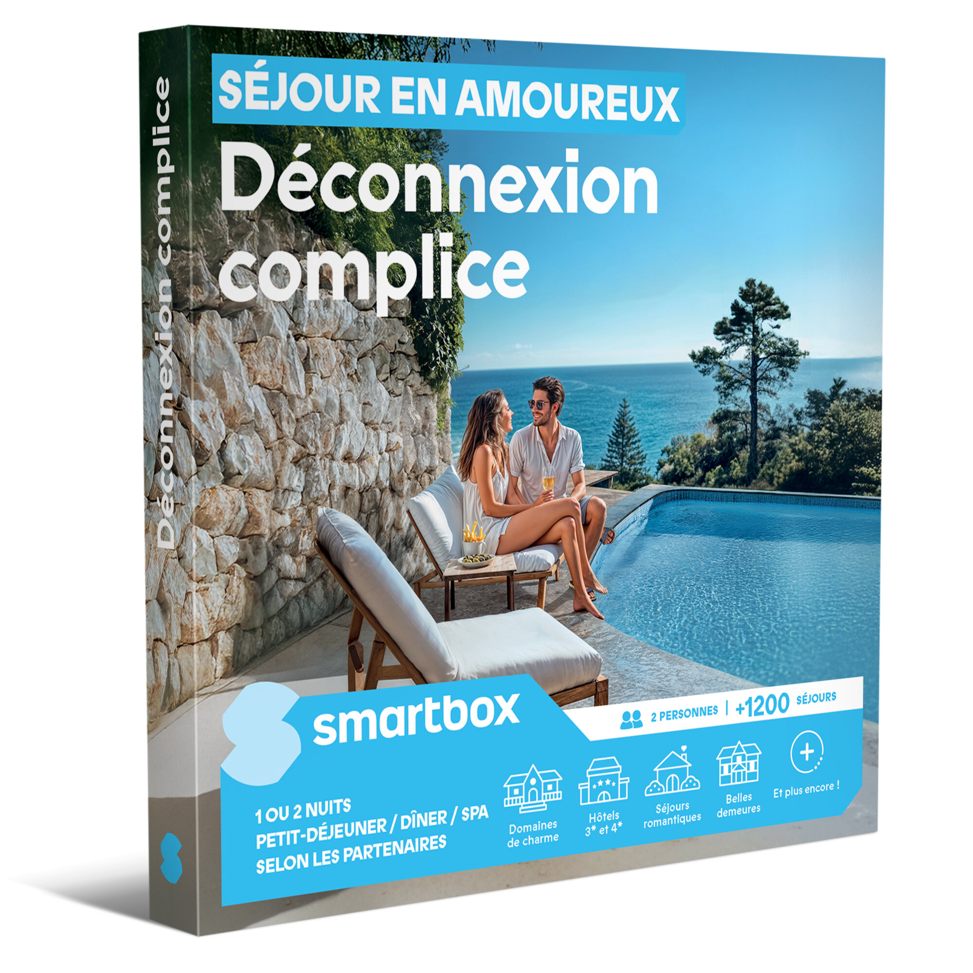 Coffret cadeau SmartBox Séjour en amoureux Déconnexion complice - vue 2