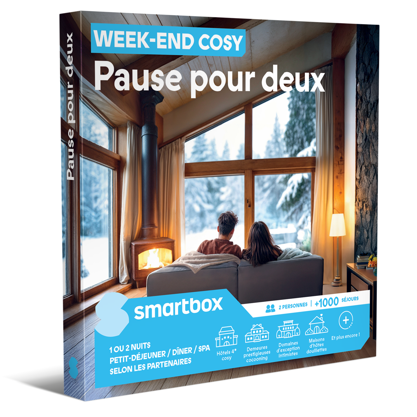 Coffret cadeau SmartBox Week end Cosy Pause pour deux - vue 2