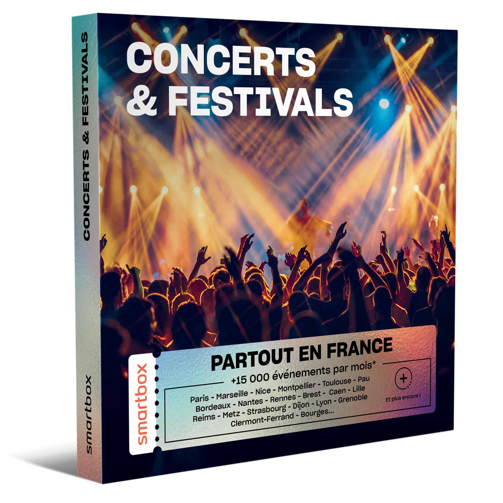 Coffret cadeau Smartbox Concerts & Festivals - vue 4