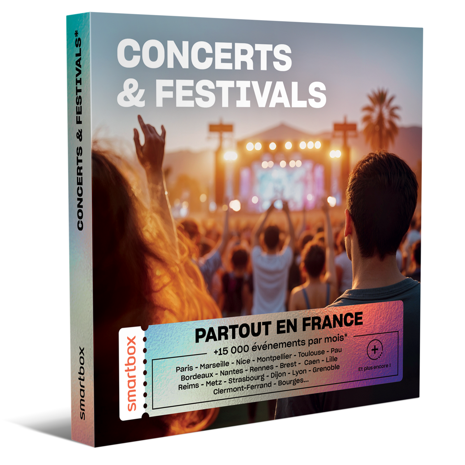 Coffret cadeau Smartbox Concerts & Festivals - vue 3