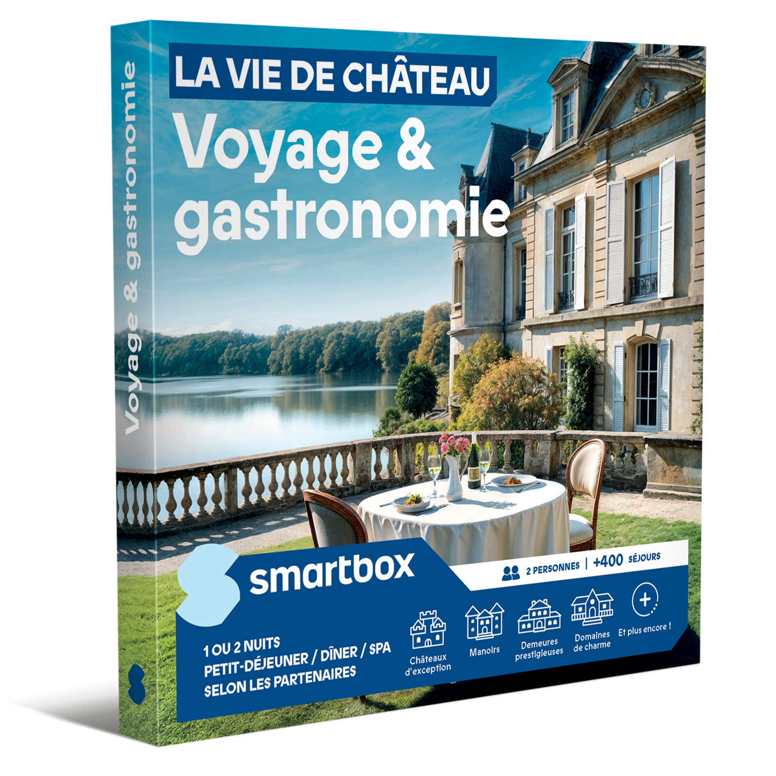 Coffret cadeau SmartBox La vie de Château Voyage & gastronomie - vue 2