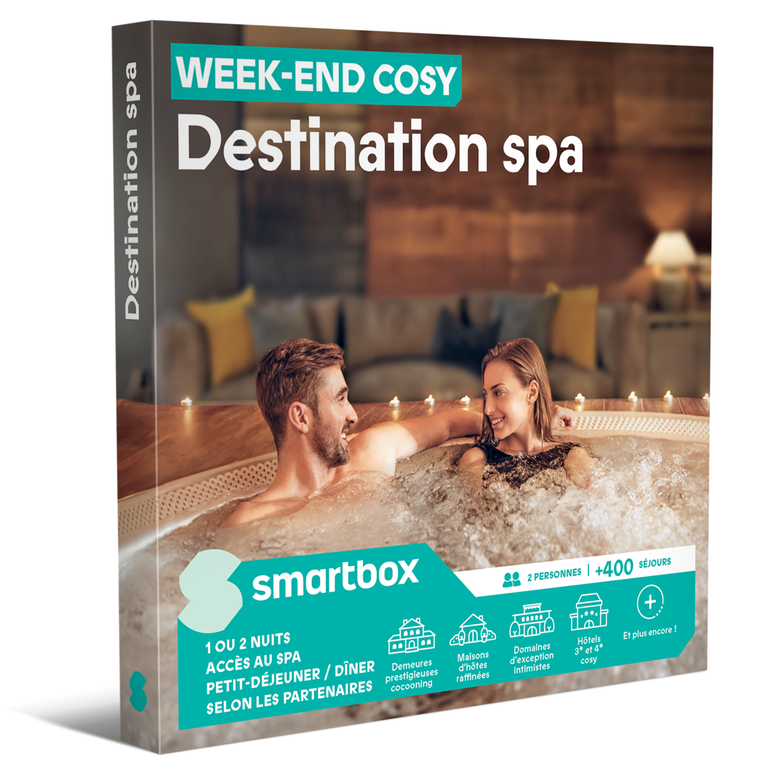 Coffret cadeau SmartBox Week end Cosy Destination spa - vue 2