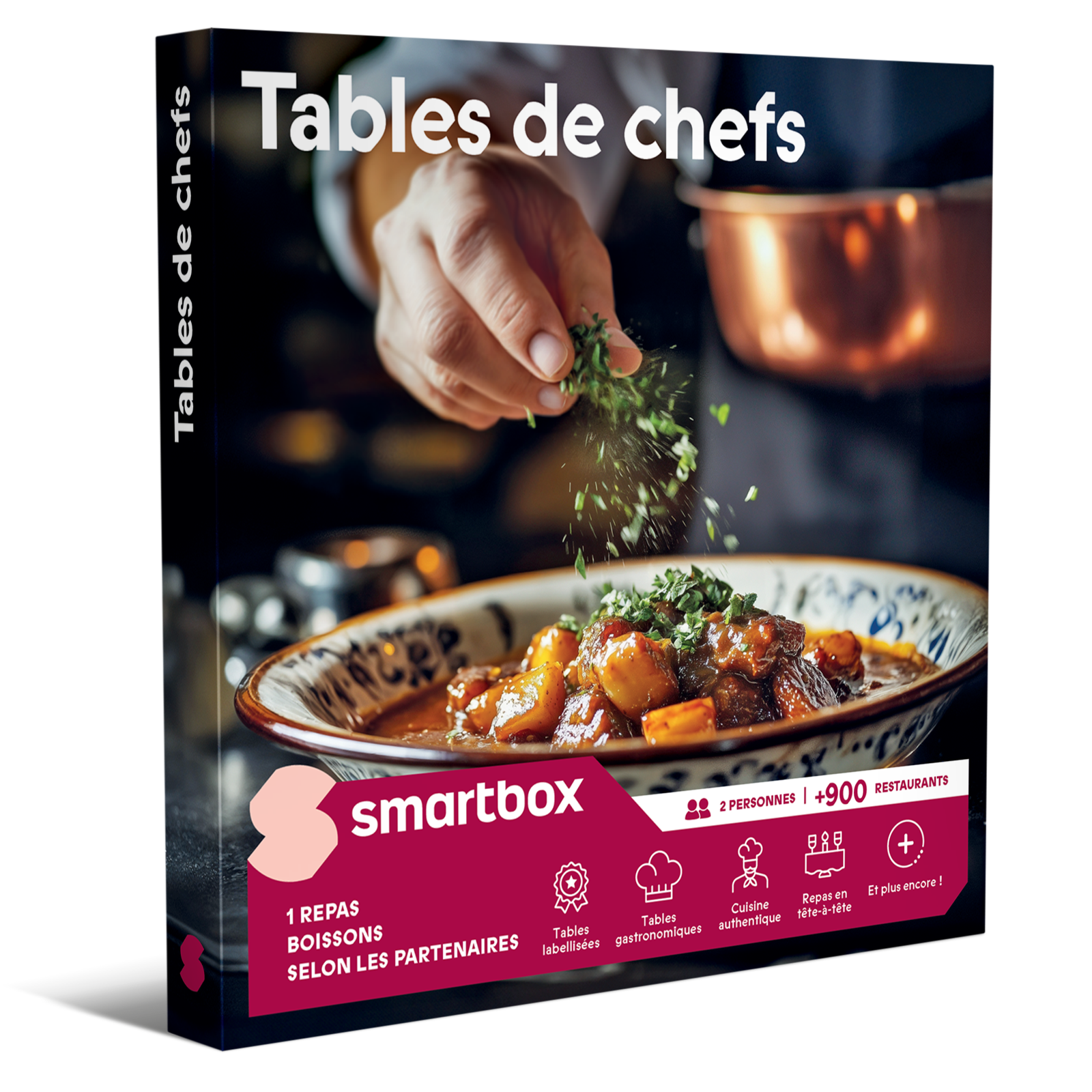 Tables de chefs - vue 2