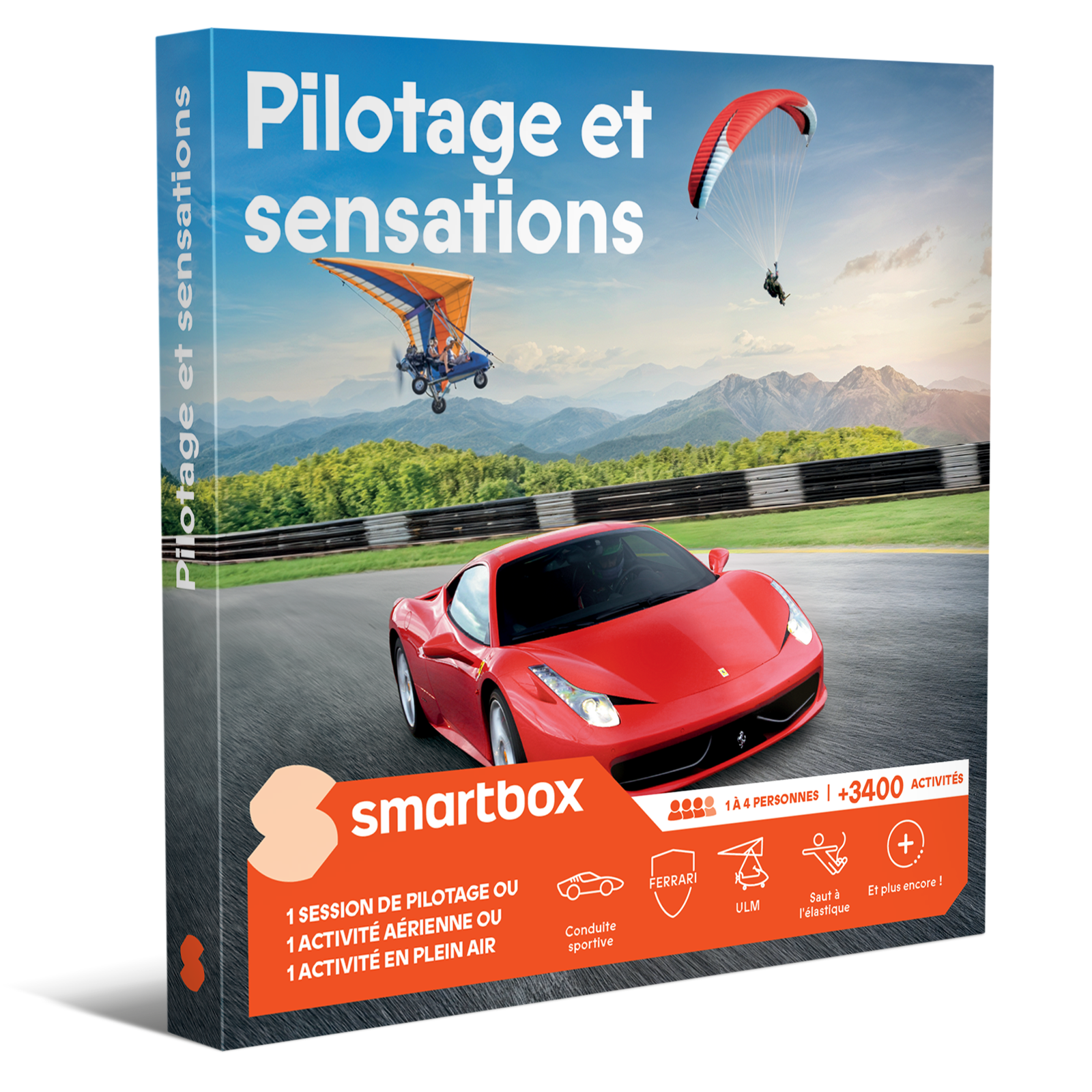 Coffret cadeau SmartBox Pilotage et sensations