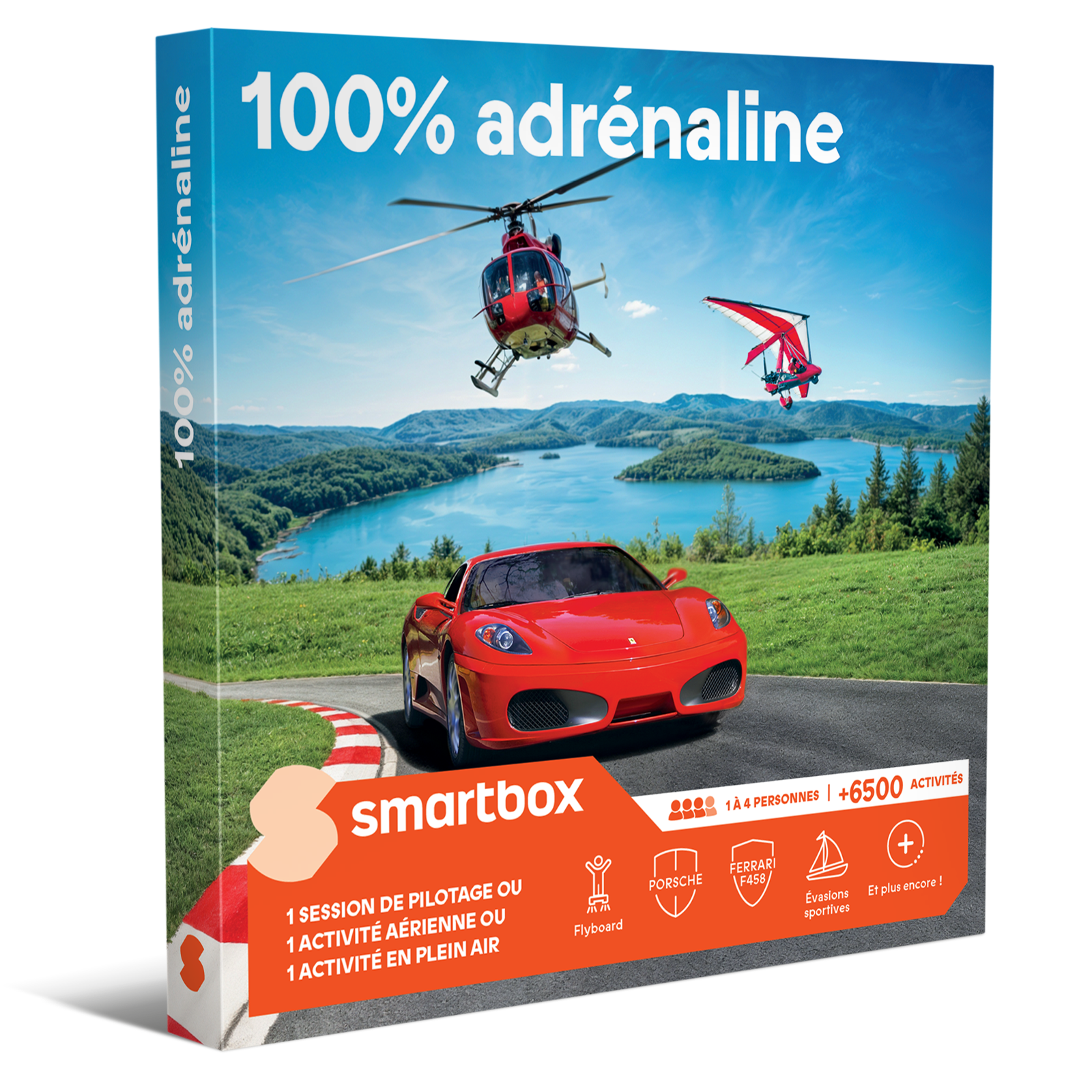 Coffret cadeau SmartBox 100% adrénaline - vue 2