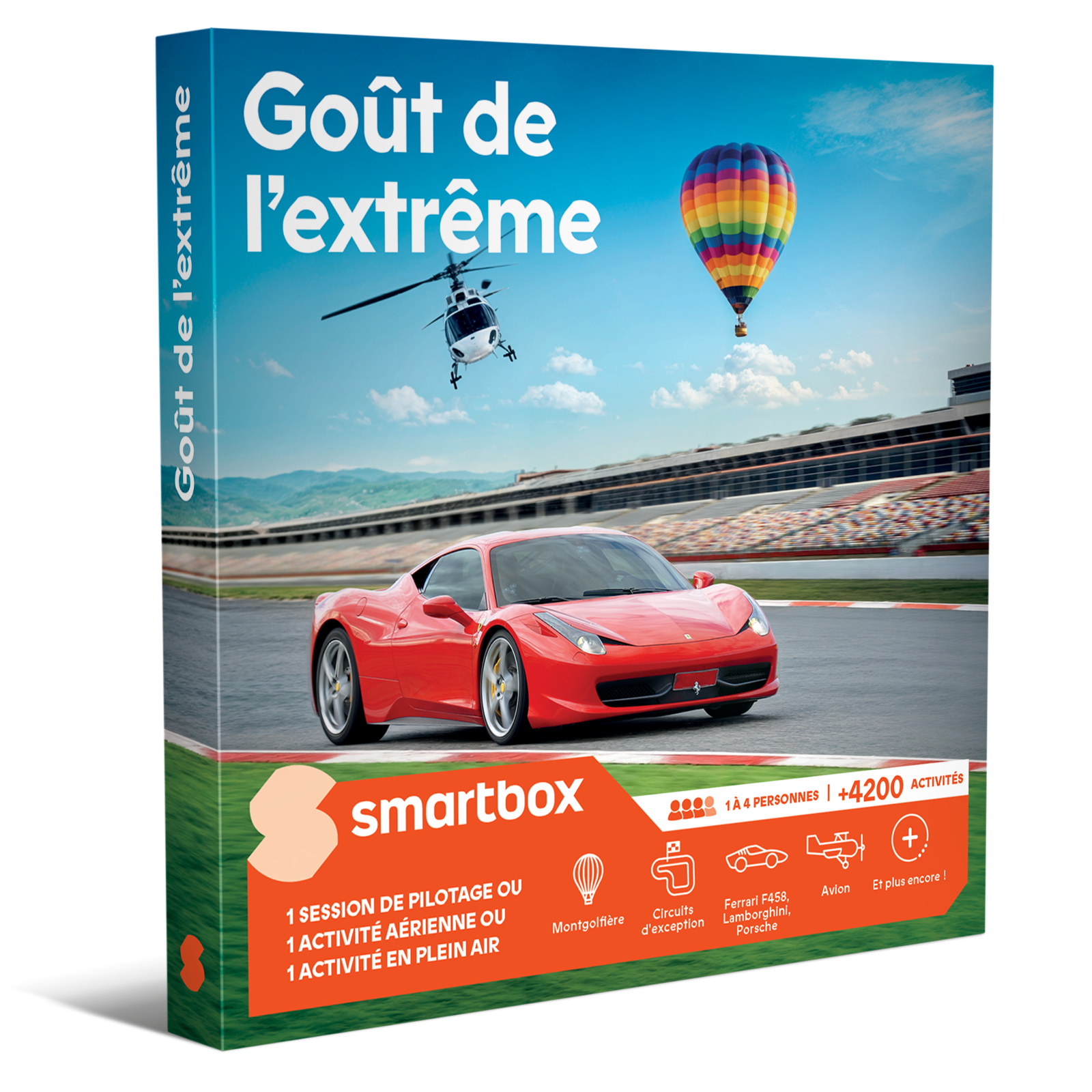 Coffret cadeau SmartBox Goût de 'extrême
