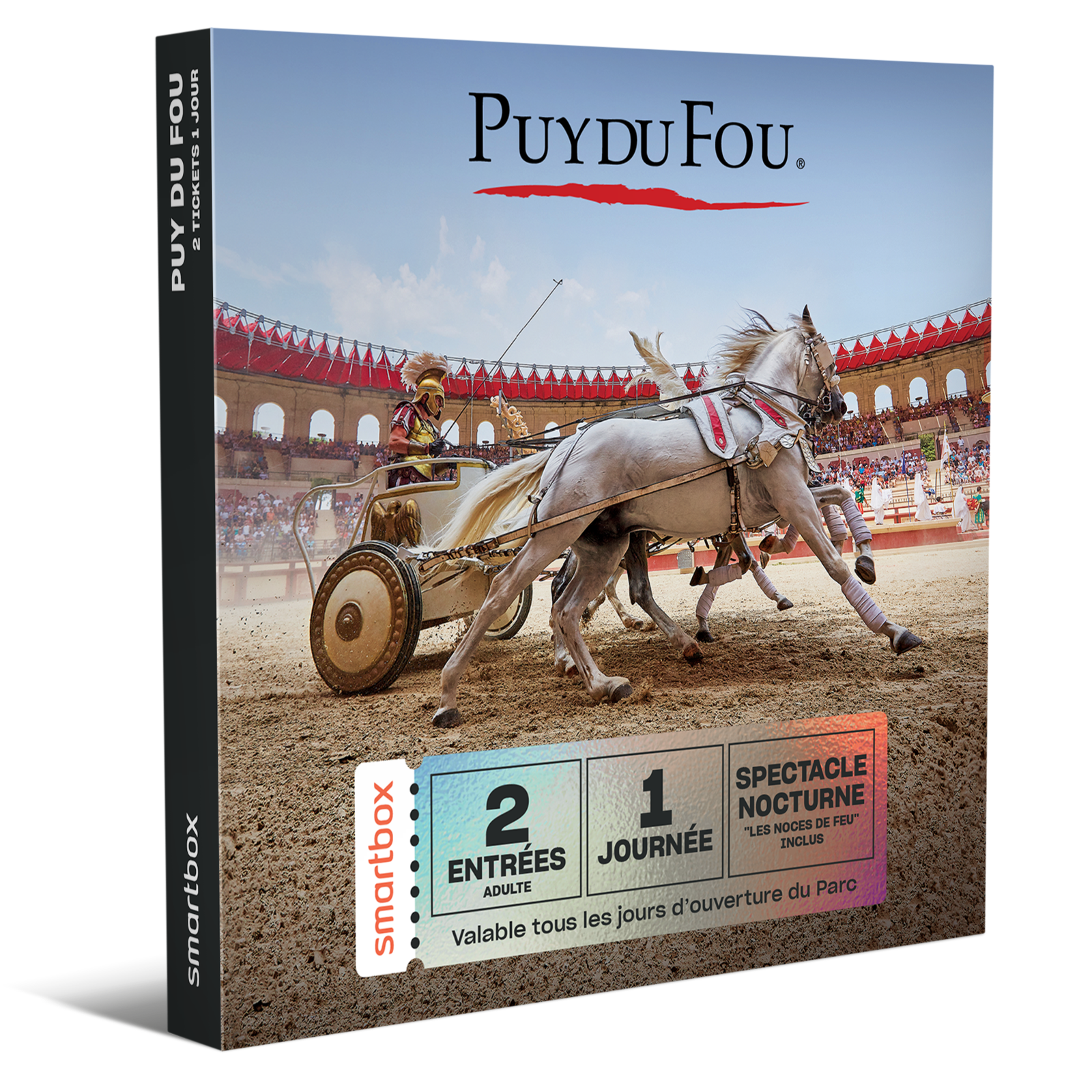 Coffret cadeau SmartBox Puy du Fou 2 tickets