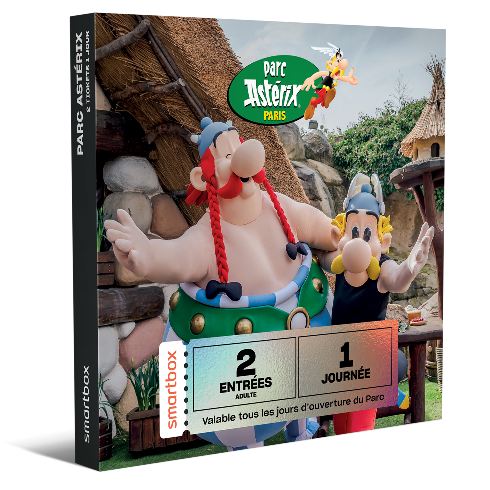 Coffret cadeau SmartBox Parc Astérix 2 tickets