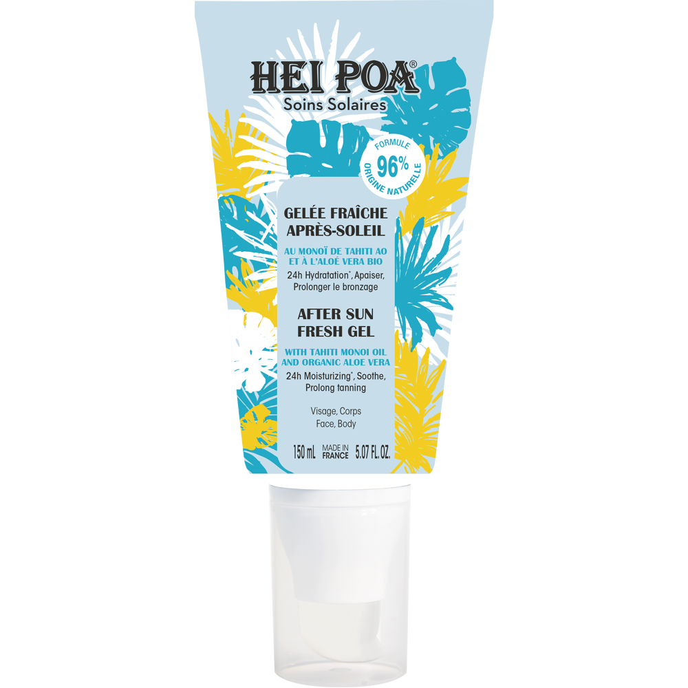 Hei Poa Shampooing Douche Après Soleil Tube 150ml