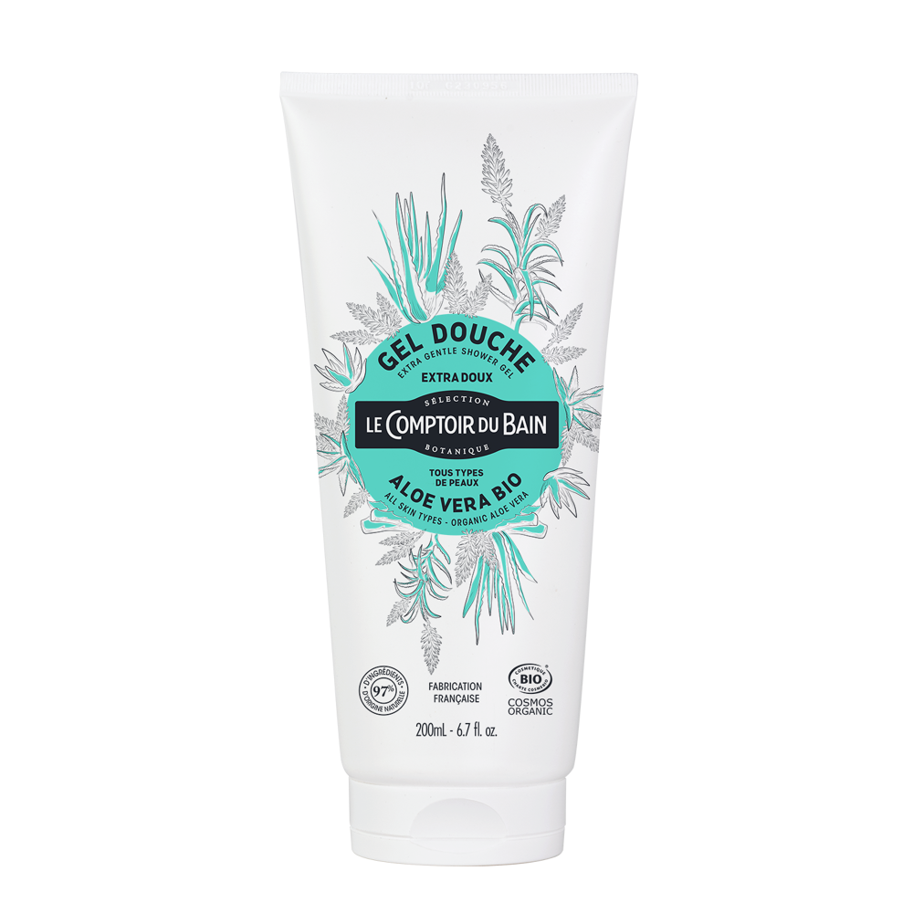 Le Comptoir du Bain Gel Douche Aloe Vera Tube 200ml