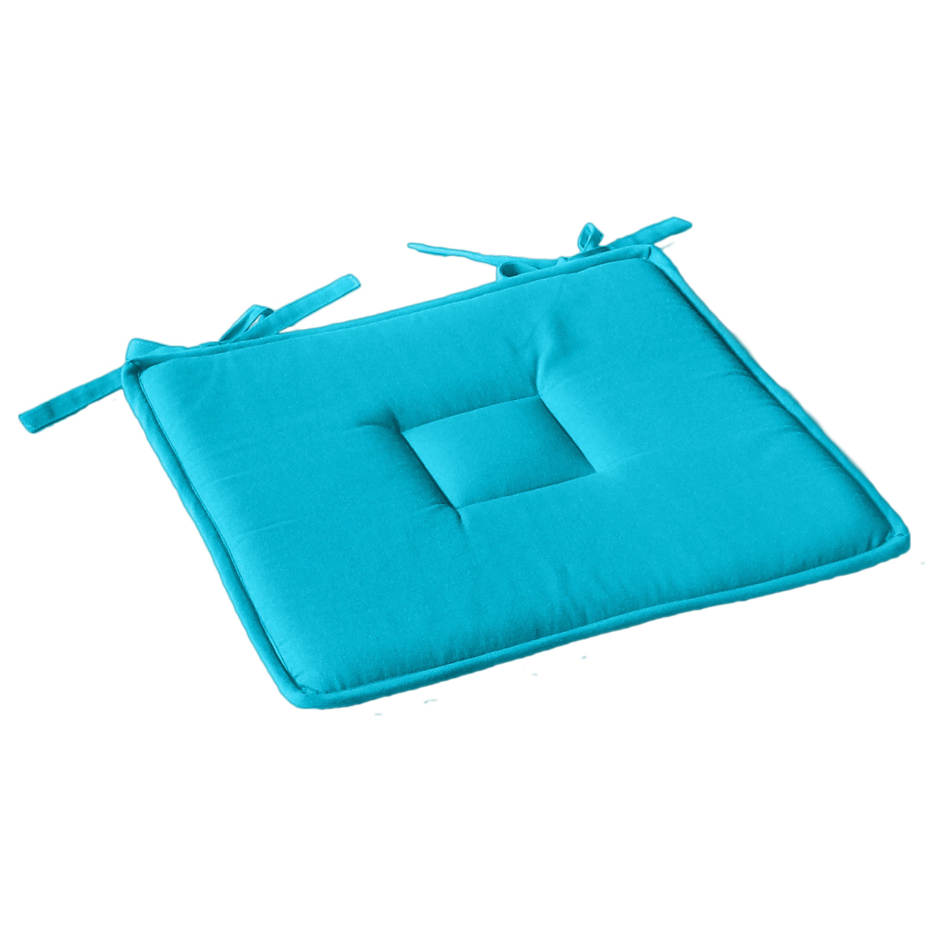 Galette De Chaise Mistraline Paris Prix 40x40cm Bordeaux - Coussin Carré Coton